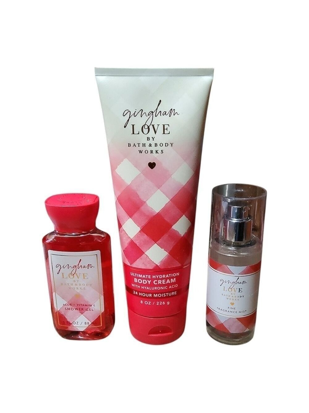 Gingham Love 3-Piece Bath & Body Set by Bath and Body Works